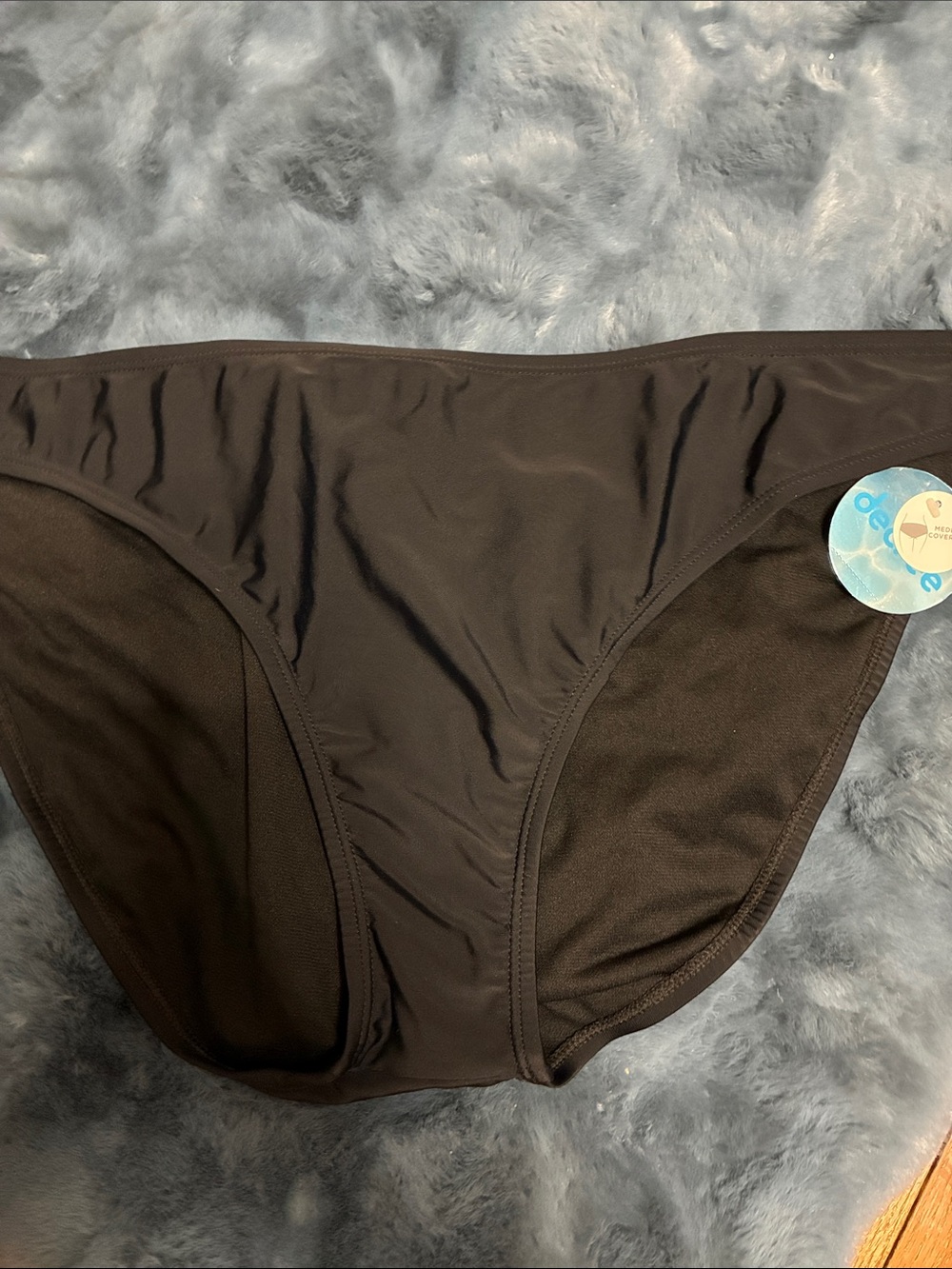 Decree Black Women's Bikini Bottom - Classic Brief